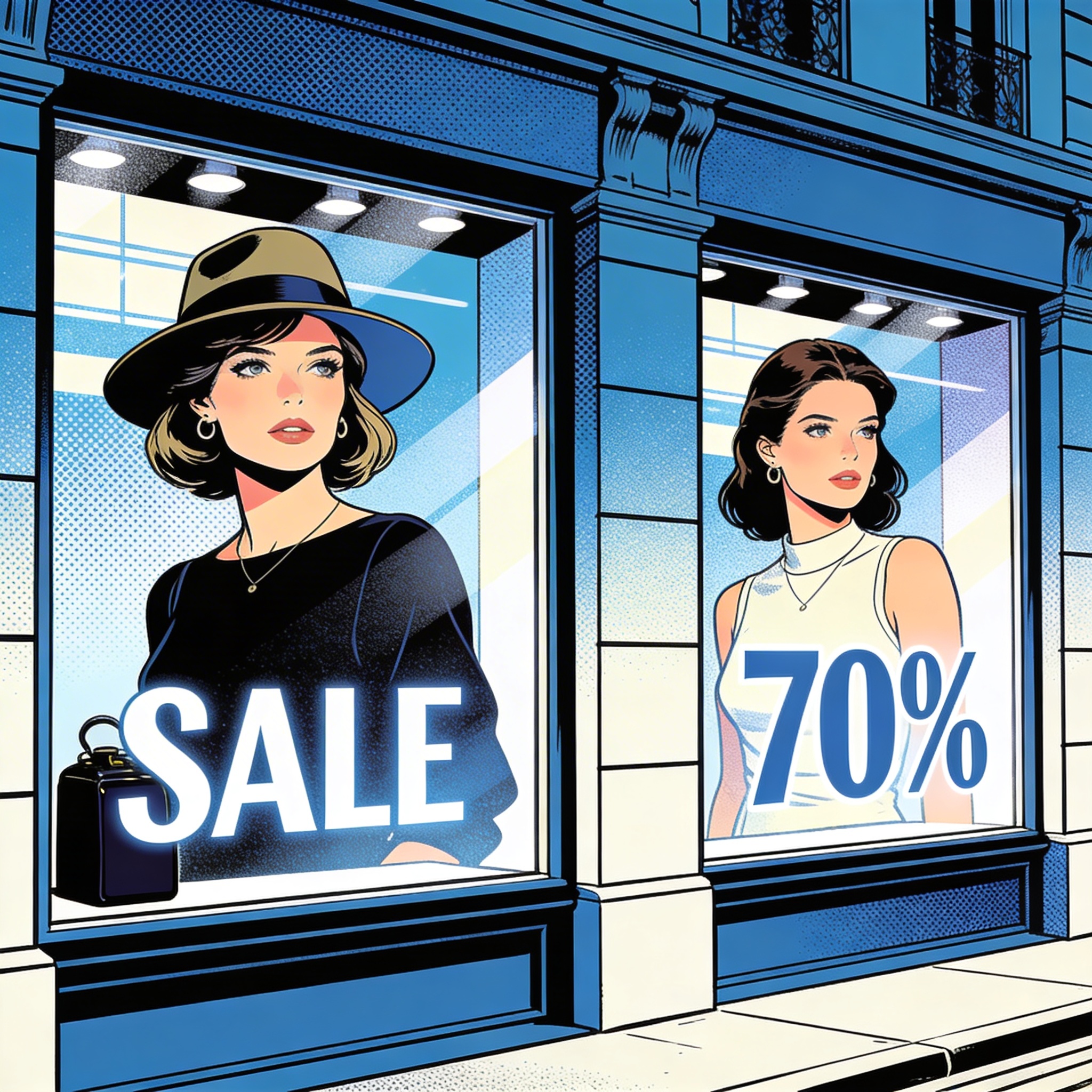 Home freepik storefront windows displaying sale left features w 99138